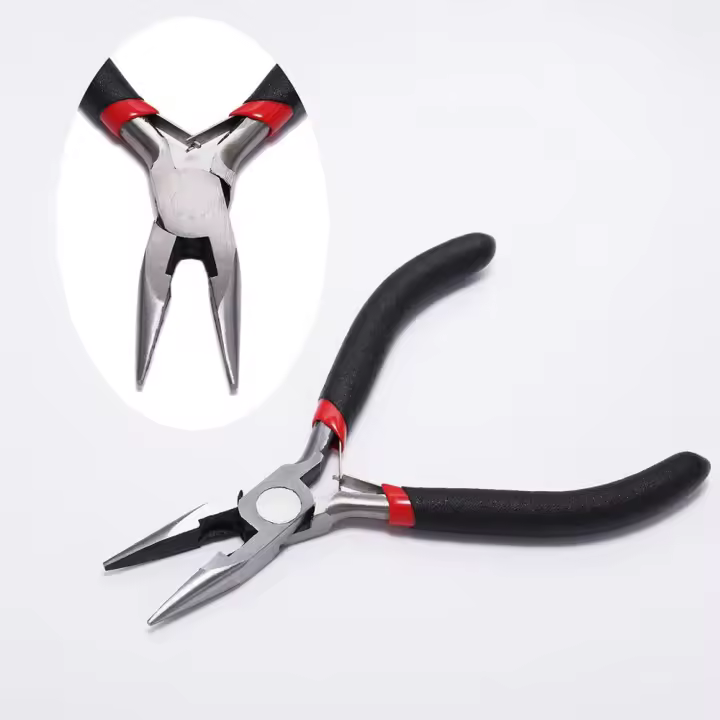 Kit De Herramientas Para Joyería Con Aretes Largos Y Punta Redonda Para DIY Herramientas Metálicas De Acero Inoxidable Para Corte De Hilo - 1
