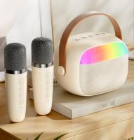 Altavocesportátiles Karaoke Micrófonos Inalambricos Juguetes Niña, Karaoke Infantil Microfono Altavoz Bluetooth para Adultos con LED, Adecuado para Regalos, Fiestas, Cumpleaños - details 1