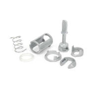Kit De Reparación Para Cerradura De Puerta Delantero De Coche 7 Piezas Compatible Con VW POLO 9N GOLF IV AUDI A6 SKODA FABIA Material Aleación De Zinc Color Plateado - details 4