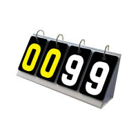 Tablero De Puntuación De 4 Dígitos Para Baloncesto Fútbol Voleibol Tenis De Mesa Flipper Scorekeeper Tablero De Puntuación Portátil Para Béisbol Y Voleibol - details 4