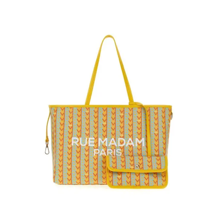 Rue Madam Bolso Amarillo Monograma - Rue Madam - 1