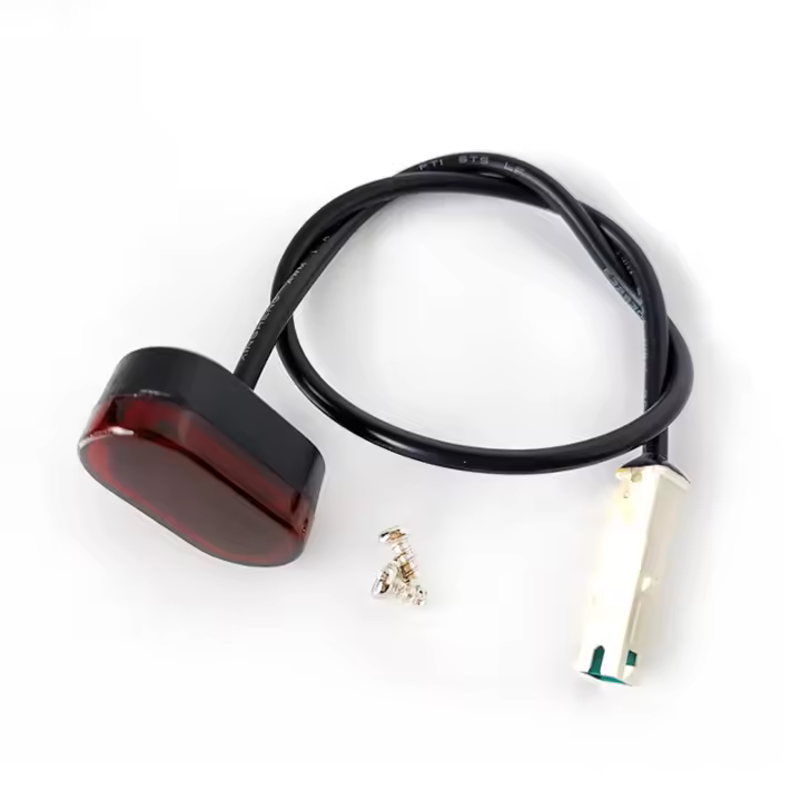 Luz Trasera De Seguridad Para Xiaomi M365 Electric Scooter 1S pro 2 Skateboard Luz LED De Advertencia Instalación Directa - 1