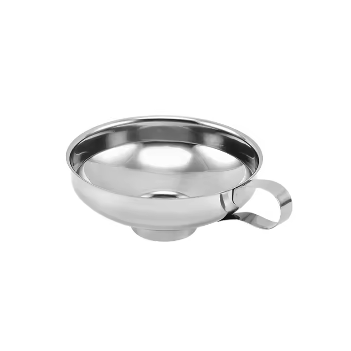 Funel De Bocadillo Ancho De Acero Inoxidable Para Ensaladas Jars Aceite Vino Agua Especias Accesorios De Cocina Herramientas Gadget - 1