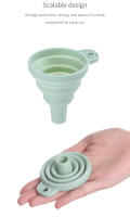 FaSoLa Mini Funel De Aceite De Silicona Plegable Eco-amigable Para El Hogar Y La Cocina Herramientas De Accesorios De Cocina - details 3