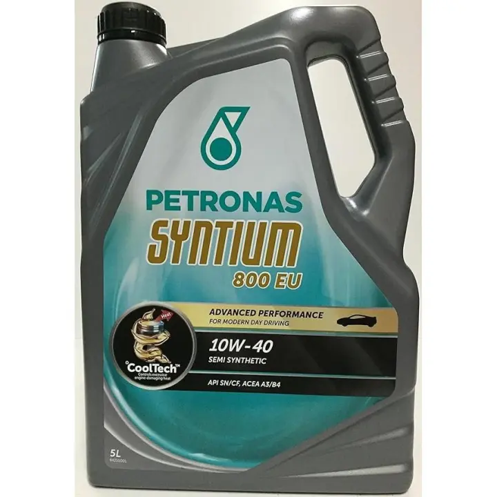 Aceite Petronas Syntium 800 EU 10W40  Garrafa de 5 litros - 1