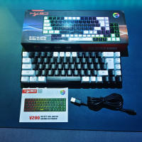 Teclado De Juego Tredy HXSJ V200 60% Diseño Ergonómico Ligero Antighosting RGB Retroiluminado Teclado De Máquina Sentido Alambre - details 12