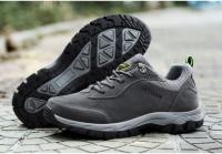 Zapatos De Senderismo Para Hombres Zapatillas De Montaña Botas De Escalada Respirables TPR Suela EVA Lona De Algodón Tamaño True Fit Para Otoño E Invierno - details 8