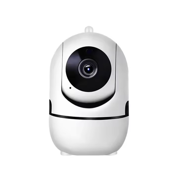 Cámara IP Icsee Smart Home 1080P 5MP HD Seguridad Auto Tracking Wireless Vigilancia Visión Nocturna WiFi Cámara Blanco - 1