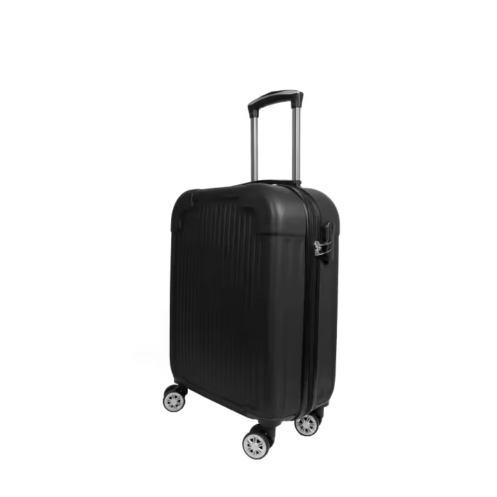 AIRYVIE Maleta de Cabina con Posavasos (capacidad 10kg) (55*40*20cm), Material ABS, Ligera y Resistente, Combinación de 3 dígitos, Ruedas Silenciosas 360º Dobles Giratorias (mod. 667 ) - 1