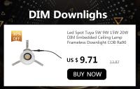 Spot LED Mini Dimmable 3W Para Techo Revestido Con Driver Incluido Luz Blanca Negra Plateada Y Oro Para Armario - details 0