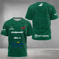 Camiseta De Tenis Para Hombres Transpirable Y Secado Rápido Manga Corta Estampado 3D O-Neck Top De Entrenamiento De Verano - details 2