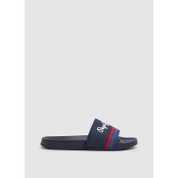 Chanclas hombre PEPE JEANS PMS70123 595 PALA PISCINA MARINO LOGO BLANCO 32064 24V - details 2