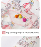 Bib De Comida Para Bebés Impermeable Y Resistente Al Polvo Ropa De Protección Para Niños Y Niñas Edad 1-3 Años Estilo Divertido - details 3
