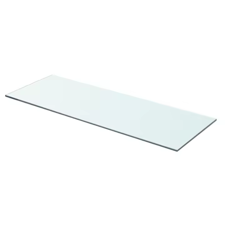 Panel de estante vidrio claro 70x25 cm - 1
