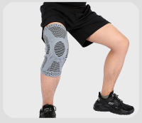 1Pcs Soporte De Rodilla Completo De Silicona Con Resorte Protección De Mecisus Compresión Y Medial Para Hombres Y Mujeres Correr Deportes - details 10
