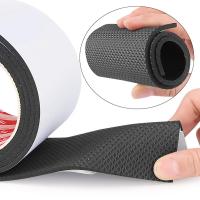 Pegatinas De Suela Para Zapatos Y Zapatillas Antideslizantes Y Anti Usura Silenciosas Adhesivas Fuertes Cortables Con Patrón Gris Y Blanco Para El Pie - details 3