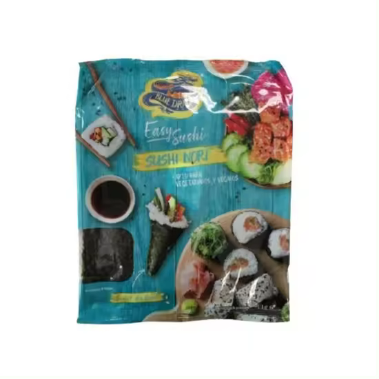 Sushi Nori Algas Vegan 11g Blue Dragon - 1