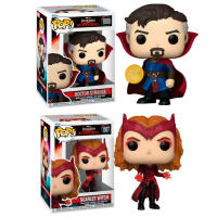 Funko PAck 2 Doctor Dr Strange  Wanda Maximoff Scarlet With Bruja Escarlata Marvel Multiverso Locura 1000 1007  Pop Vinyl Multiverse MAdness Steven Extraño figura - details 0