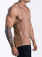 Top De Gimnasio Para Hombres Verano Quick-Dry Elastic Loose Sports Camiseta De Entrenamiento De Gimnasio Running Y Baloncesto - details 18