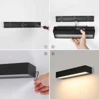 Lámpara De Pared Exterior Impermeable LED Para Puerta Farol De Lavado Larga Bandeja Courtyard Balcony Tablero De Villa Luz De Pared - details 6