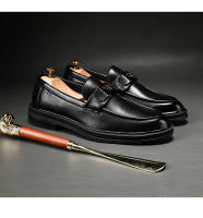 Zapatos De Cuero Para Hombre Mullidos Transpirables Zapatos De Business Casual Con Cubierta De Cuero Suave Suela Suave Para Otoño - details 2