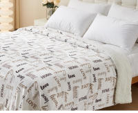 Manta Sherpa Con Borreguillo  - Edredón Sherpa Con Borreguillo Invieno Suave Camacolcha ideales para tu sofá o cama 130X160cm 160X220cm 220X240cm - details 16