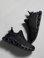 Zapatos De Correr Para Hombre Y Mujer Casual Negro Malla Transpirable Absorbedor De Choque Ligero Tenis Deportivos Outdoor Marrón - details 5