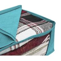 Bolsa Plegable De Almacenamiento Para Ropa Y Juguetes Organizador De Algodón No Tejido Para Hogar Cubiertas Y Fundas - details 5