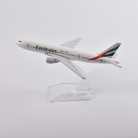 Modelo De Avión JASON TUTU 16cm Boeing 777 Emirates Airlines Metal Escala 1/400 Sin Batería Para Mayores De 14 Años - details 6