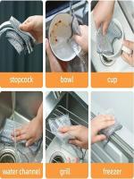 Paño De Limpieza Mágica Individual Para Cocina 50/3 Piezas Metal Acero Con Alambre Herramientas De Limpieza Ecológicas Para Lavado De Ollas Y Platos - details 9