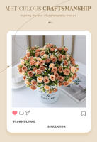 1pc Rosa De Seda Artificial Para Boda Decoración De Hogar Jardín Arco De Navidad Regalo DIY Venta Caliente De Flores Artificiales - details 3