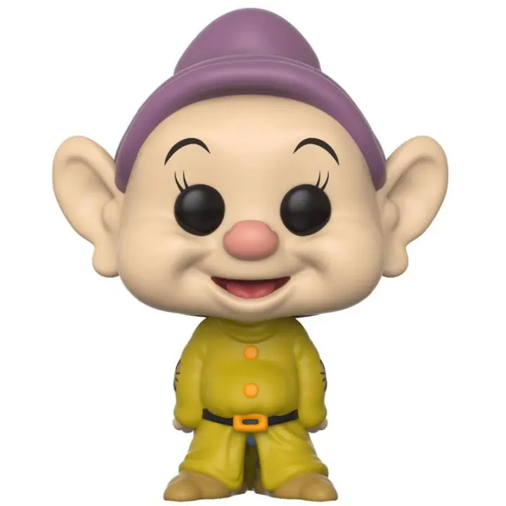 Figura Pop Disney Blancanieves Y Los Siete Enanitos Mudito 5-Figura de Vinilo Coleccionable - Idea de Regalo- Mercancia Oficial - Juguetes para Niños y Adultos - Movies Fans - Muñeco para Coleccionistas y Exposición - 1