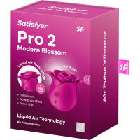 SATISFYER - AIR PULSE PRO 2 MODERN BLOSSOM VIBRADOR - EL SATISFYER MAS BONITO CON FORMA DE FLOR - details 1