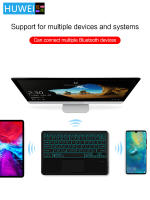 Teclado Inalámbrico HUWEI Para iPad Samsung Huawei Surface Lenovo 12.3-12.9 Pulgadas Con Iluminación Bluetooth Compatible Con Tablet - details 4