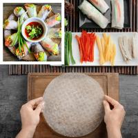 Rice Paper / Papel de arroz - Extra Super Quality - size: 22cm - 400g - details 2