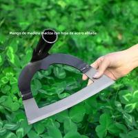 Pala Hueca De Acero Para Rascar Y Engrasar En Jardín Y Granja Con Mango Herramienta Multifuncional De Jardinería Y Agricultura - details 5