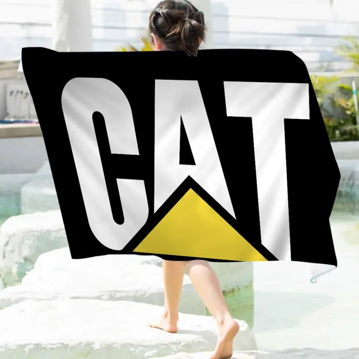 Toalla De Playa C-CaterpillarS C-CATs Microfibra Absorbente Secado Rápido Suave Para Yoga Natación Resort Montañismo Tamaño 76x182 Cm - 1