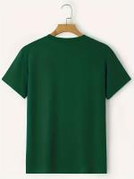 Camiseta De Algodón Puro 100% Para Hombre Estampado De PARIS Cuello Redondo Manga Larga Cómoda Y Casual Para El Verano - details 27