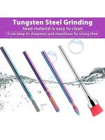 10Pcs/Box Cuchillas De Tungsteno Para Manicura Accesorios De Taladro De Uñas Herramientas De Arte De Uñas Para Máquina Cortador De Uñas - details 3