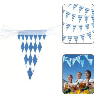 Bandeja De Bunting De Oktoberfest 10m Decoración De Bandera Checa Para Fiesta Temática Alemana Banner De Bienvenida Con Bandera Checa - details 10