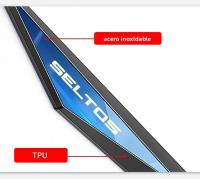 2pcs Pegatinas De Coche TPU Accesorios Para Auto Para Kia Seltos Adhesivos De Coche Para Puerta Y Línea De Cintura Diseño De Palabras Material ABS - details 9