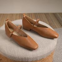 Zapatos Planos De Verano Para Mujer Con Tobillera Y Cierre De Hebilla En Microfibra De Color Oro Y Verde Estampado Texturizado De Tamaño Grande 34-43 Zapatos Elegantes Y Casuales - details 10