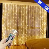 Luces De Enredadera LED Con Control Remoto USB 8 Modos Decoración De Navidad Y Bodas Para Dormitorio Y Hogar Luces De Hada - details 8