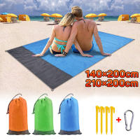 Manta De Playa Impermeable 2x2.1m Para Camping Y Picnics Almohadilla De Suelo Portátil Para Exteriores Y Acampar Matrícula De Descanso - details 0