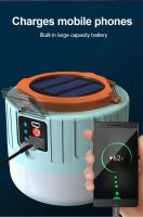 Lámpara De Camping LED Recargable Con Control Remoto Y Soporte Solar Resistente Al Agua Para Luz Exterior En Tienda Y Pescar - details 7