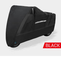 Cubierta De Motocicleta Impermeable Protectora UV Y Antipolvo Para Todos Los Scooters Tamaño M-4XL Color Negro - details 10