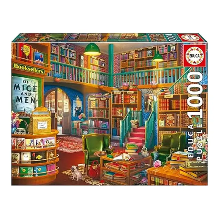Educa Puzzle Librería 1000 Piezas 19925 - 1