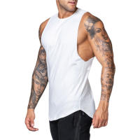 Nueva Llegada De Camiseta De Hombre Para Entrenamiento Ropa De Levantamiento De Pesas Singlet Sin Mangas Deporte Camiseta De Vestido - details 14