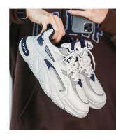 Zapatos Deportivos Casuales Para Hombre 2023 Tendencia Nueva Suela Gruesa Transpirables Malla Zapatillas Con Cordones - details 29