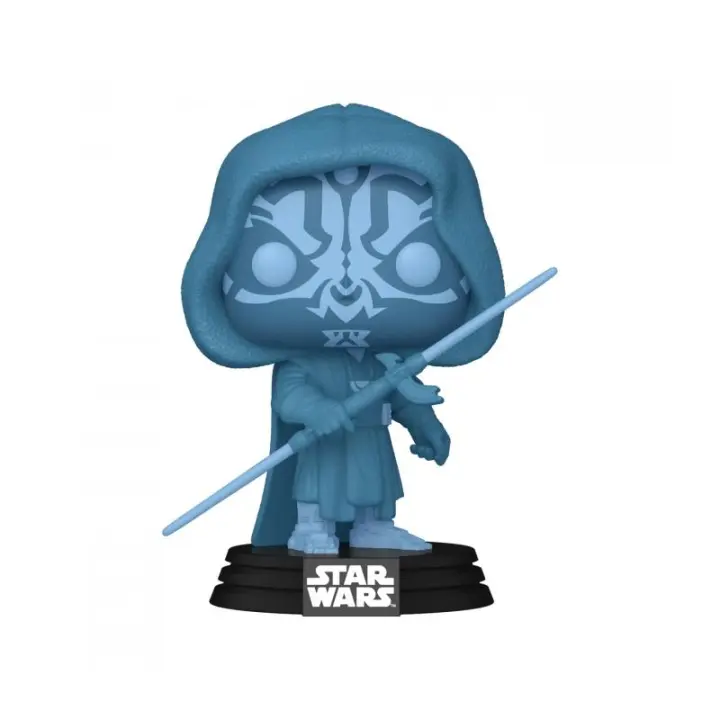 Funko POP! Vinyl Star Wars - Darth maul (holo) (glow) - Juguete para Niños y Adultos - Fans - Diversidad de Personajes y Temáticas - 1